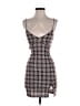 Windsor Plaid Brown Cocktail Dress Size XS - photo 1