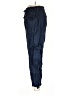 Magaschoni 100% Linen Blue Casual Pants Size L - photo 5