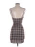 Windsor Plaid Brown Cocktail Dress Size XS - photo 2