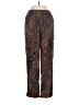 California Krush Paisley Brown Casual Pants Size S - photo 1