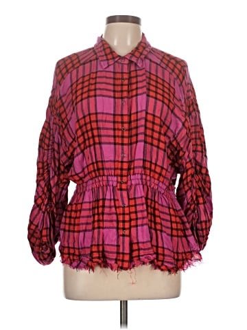 We the Free Long Sleeve Button-Down Shirt (view 1)