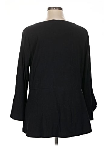 Isaac Mizrahi LIVE! 3/4 Sleeve T-Shirt (view 2)