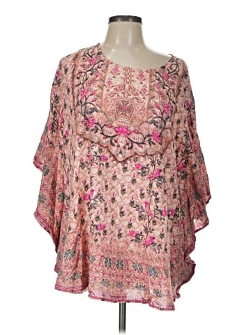 Tolani 3/4 Sleeve Blouse (view 1)