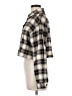 Shein 100% Polyester Plaid Tan Long Sleeve Blouse Size 8 - 10 - photo 5