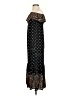Gianni Bini Paisley Black Casual Dress Size XS - photo 5