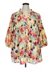 Caffé Marrakesh Yellow Casual Dress Size 1X - photo 1