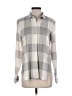 Woolrich Checkered-gingham Gray Long Sleeve Blouse Size S - photo 1