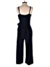 Gilli Solid Blue Jumpsuit Size M - photo 2