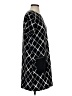 Valette 100% Polyester Argyle Black Casual Dress Size S - photo 4