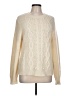 J.Crew Ivory Cashmere Pullover Sweater Size L - photo 1