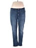 Joseph Abboud Solid Blue Jeans Size 30 waist - photo 1