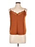 Allison Joy 100% Polyester Orange Sleeveless Blouse Size M - photo 1