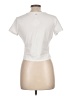Fabletics Ivory Short Sleeve Top Size L - photo 2