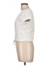 Fabletics Ivory Short Sleeve Top Size L - photo 5