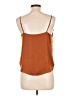 Allison Joy 100% Polyester Orange Sleeveless Blouse Size M - photo 2