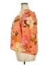 DR2 100% Polyester Floral Orange 3/4 Sleeve Blouse Size XXL - photo 5