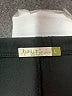 Chalet et Ceci Solid Black Track Pants Size L - photo 7