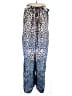 True Colors By La Moda Animal Print Blue Casual Pants One size - photo 1
