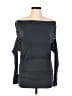 Shoedazzle Black 3/4 Sleeve Top Size M - photo 1