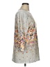 Unbranded Floral Gray Ivory 3/4 Sleeve T-Shirt Size XL - photo 4