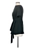 Zara Teal Black Short Sleeve Blouse Size S - photo 5