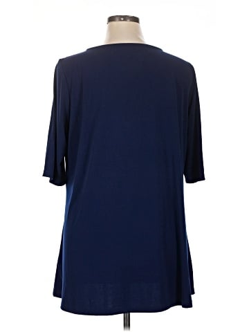 Susan Graver 3/4 Sleeve T-Shirt (view 2)