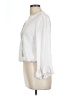 Mi ami 100% Rayon Ivory Long Sleeve Blouse Size L - photo 5