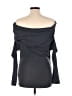 Shoedazzle Black 3/4 Sleeve Top Size M - photo 2