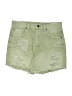 BDG 100% Cotton Green Denim Shorts Size 27 waist - photo 1