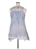 Simply Couture Silver Sleeveless Blouse Size XXL (estimated) - photo 2