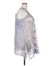 Simply Couture Silver Sleeveless Blouse Size XXL (estimated) - photo 4