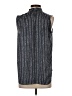 Ann Taylor LOFT 100% Polyester Silver Sleeveless Blouse Size XS - photo 2