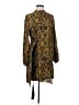Zara Paisley Brown Cocktail Dress Size S - photo 1