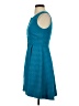 Leifsdottir Chevron-herringbone Teal Casual Dress Size 2 - photo 5