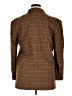 Casual Corner Plaid Brown Blazer Size XL - photo 2
