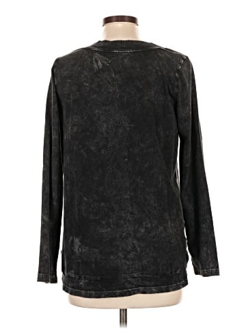 LOGO by Lori Goldstein Long Sleeve Henley (view 2)