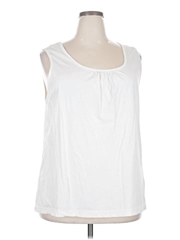 Basic Editions Sleeveless Blouse (view 1)