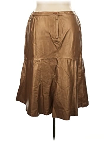 Roaman's Leather Skirt (view 2)