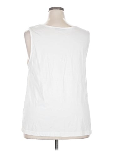 Basic Editions Sleeveless Blouse (view 2)