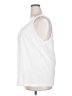 Basic Editions 100% Cotton White Sleeveless Blouse Size 2X - photo 5