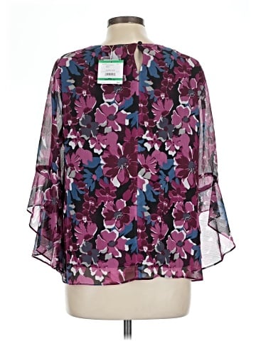 Kasper 3/4 Sleeve Blouse (view 2)