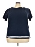 J.Crew 100% Cotton Blue Short Sleeve Top Size XXL - photo 1