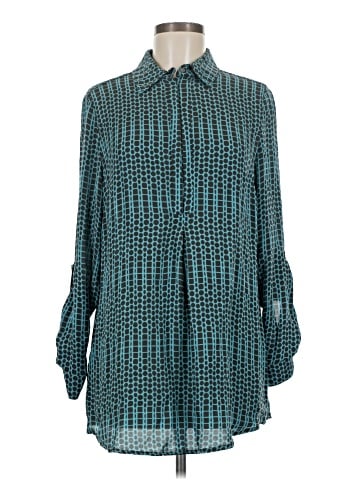 Tyler Boe Long Sleeve Silk Top (view 1)