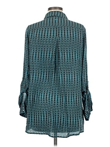 Tyler Boe Long Sleeve Silk Top (view 2)