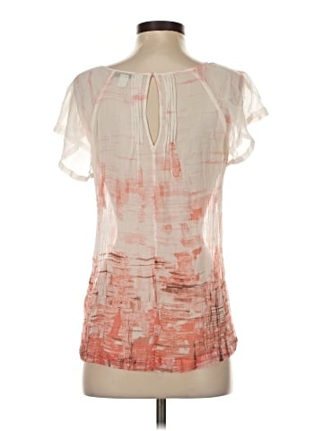 Banana Republic Short Sleeve Silk Top (view 2)