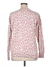 Old Navy 100% Cotton Floral Pink Pullover Sweater Size XL - photo 2