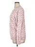Old Navy 100% Cotton Floral Pink Pullover Sweater Size XL - photo 5