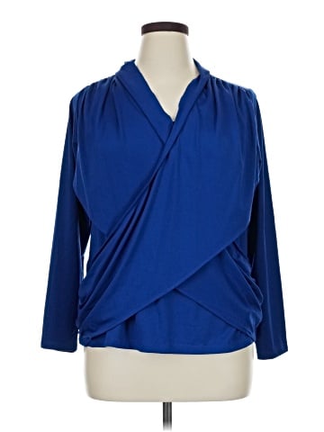 Jessica London 3/4 Sleeve Blouse (view 1)