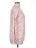Old Navy 100% Cotton Floral Pink Pullover Sweater Size XL - photo 4