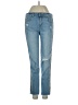 Ann Taylor LOFT Stripes Blue Jeans Size 24 waist - photo 1